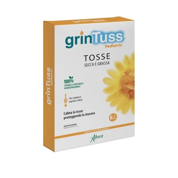 ABOCA Grintuss Pediatric Sciroppo 12 Flaconcini