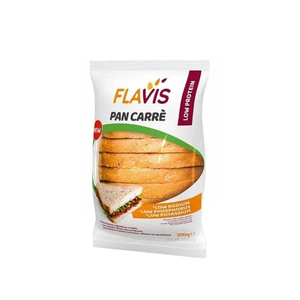FLAVIS Pan Carrè Flavis 300 g Alimento per Diete Speciali