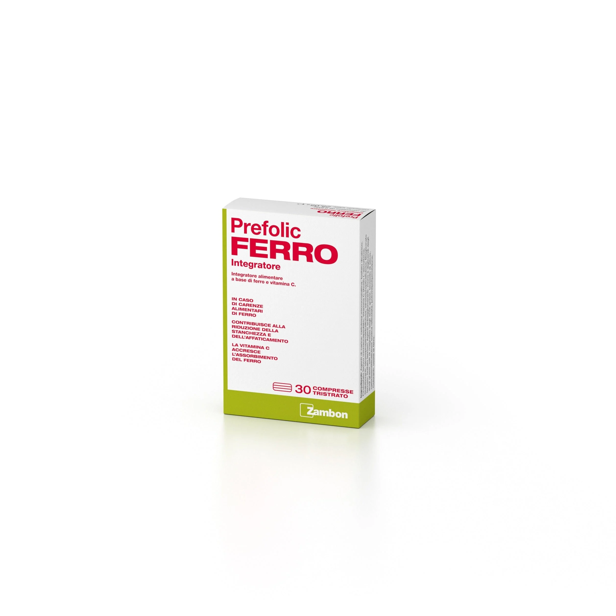 ZAMBON Prefolic Ferro 30 Compresse