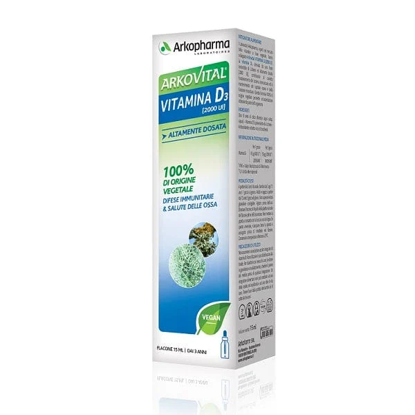 ARKOVITAL Vitamina D3 Flacone 15 ml