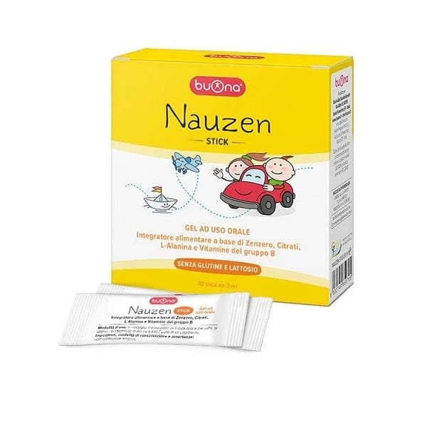 BUONA Nauzen Stick 20 Stick da 3 ml Gel ad Uso Orale