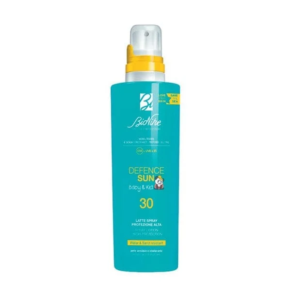 BIONIKE Defence Sun Baby e Kid SPF 30 Latte Spray 200 ml