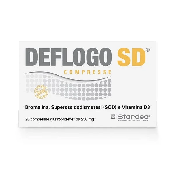 STARDEA Deflogo SD 20 Compresse Gastroprotette Da 250 mg