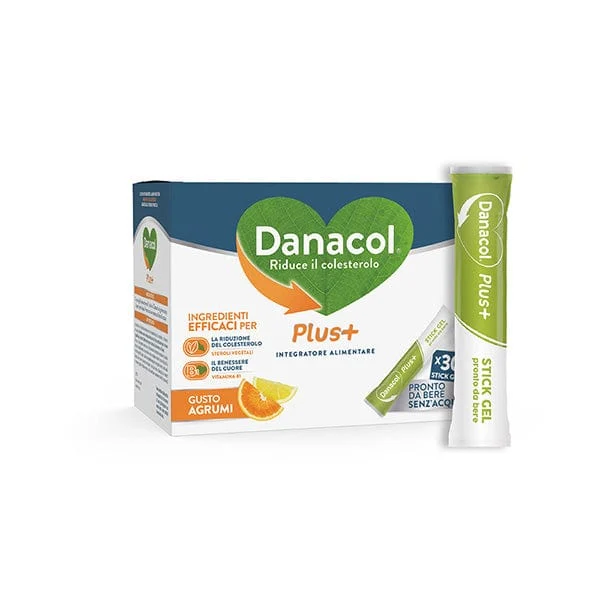 DANONE Danacol Plus+ 30 Stick Gel Da 15 ml