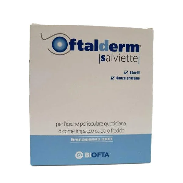 OFTALDERM Salviette Sterili 16 Pezzi
