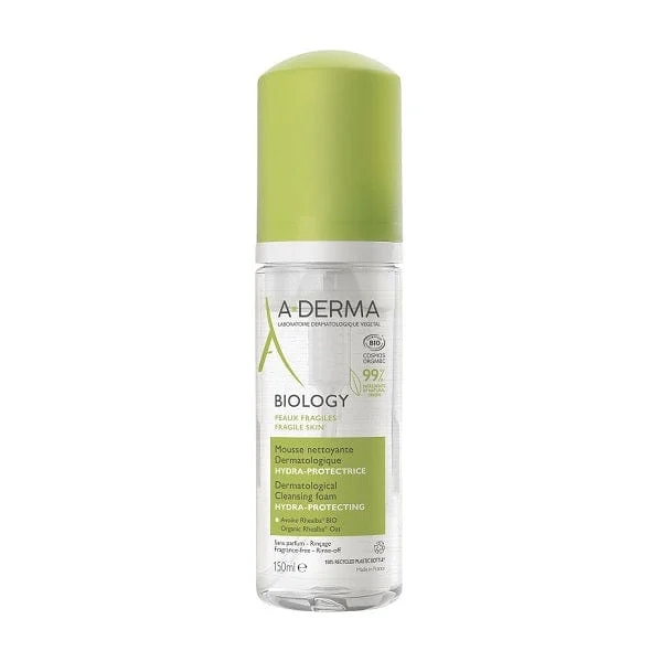 A-DERMA Biology Mousse Detergente Idra-Protettiva 150 ml