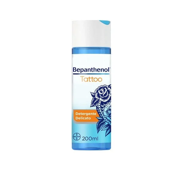 BEPANTHENOL Tattoo Detergente Delicato Tatuaggi 200 ml