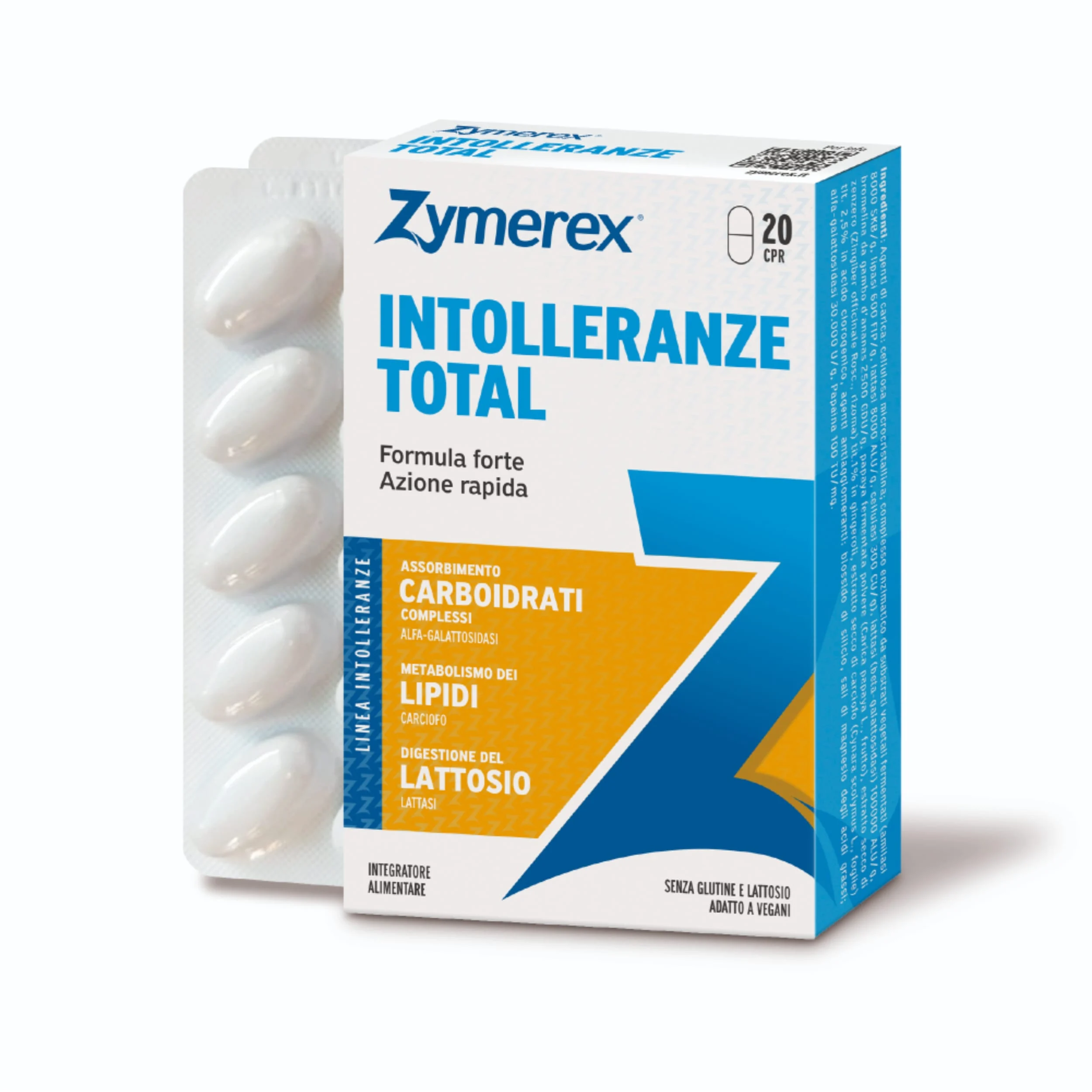 ZYMEREX Intolleranze Total 20 Compresse