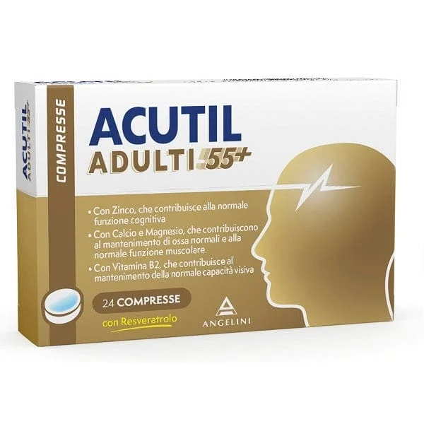 ACUTIL Adulti 55+ 24 Compresse Con Resveratrolo