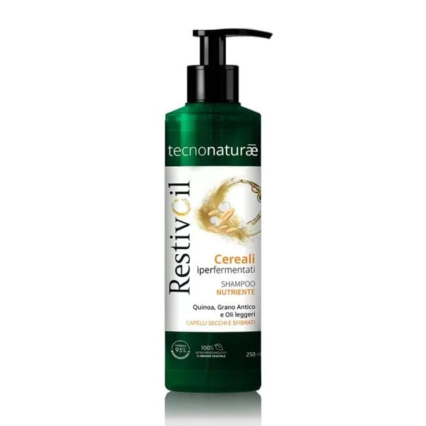 RESTIVOIL Tecnonaturae Shampoo Nutriente Capelli Secchi Sfibrati 250 ml