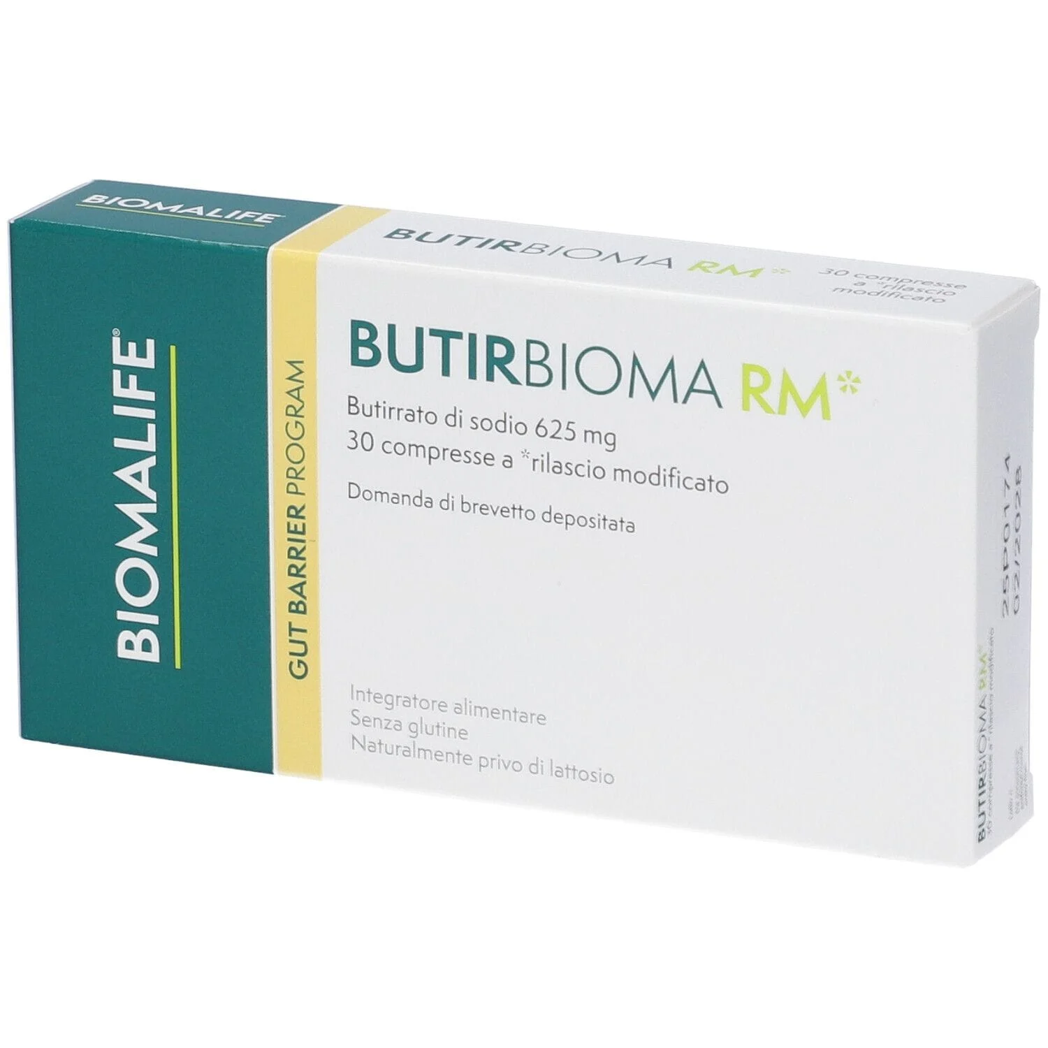 BIOMALIFE Butirbioma RM 30 Compresse