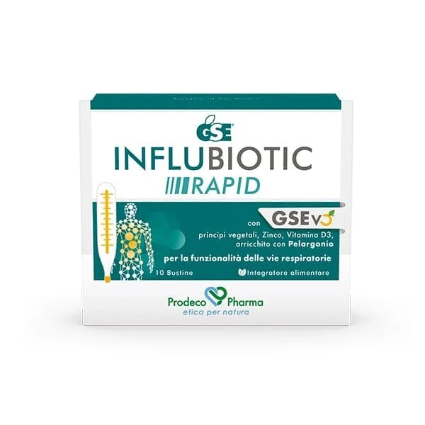 GSE InfluBiotic Rapid 10 Bustine
