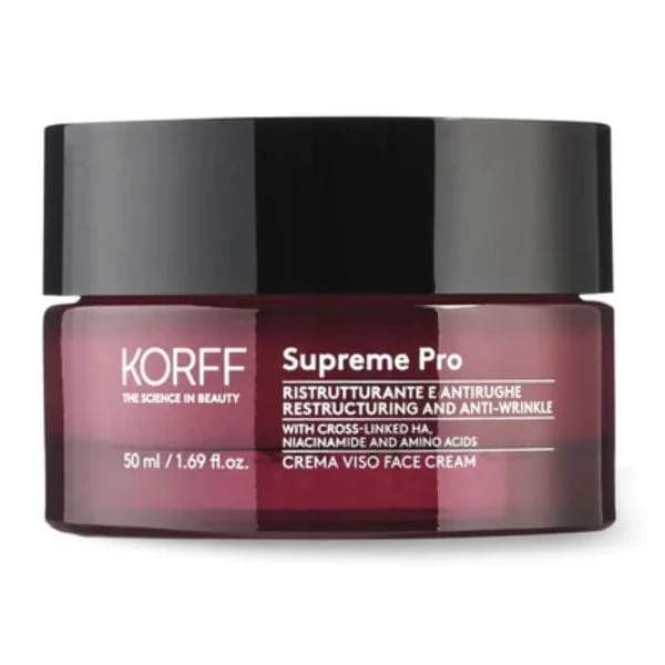 KORFF Supreme Pro Crema Viso 50 ml Ristrutturante e Antirughe