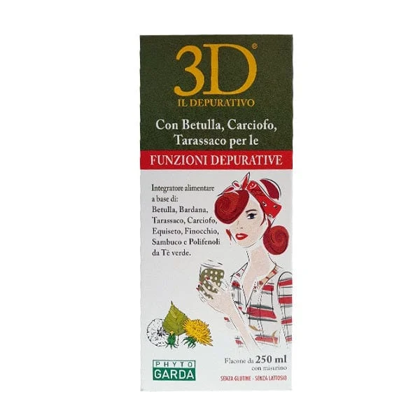 PHYTO GARDA 3D Il Depurativo Flacone Da 250 ml