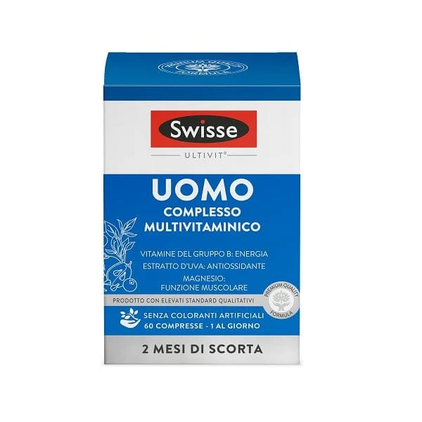 SWISSE Uomo Complesso Multivitaminico 60 Capsule