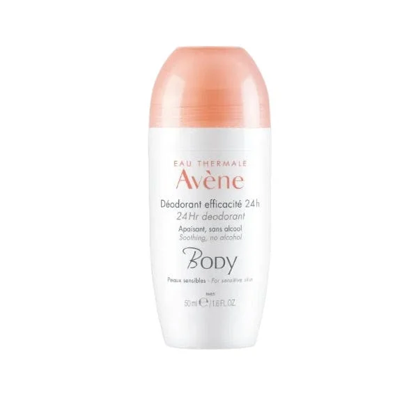 AVENE Body Deodorante Efficacia 24H Roll-On 50 ml