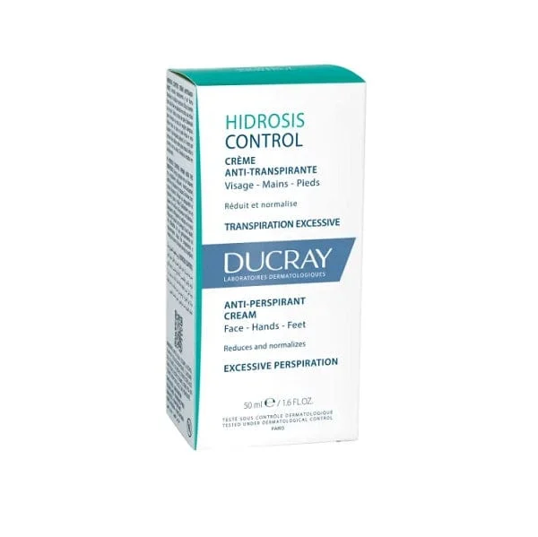 DUCRAY Ducray Hidrosis Control Crema Anti-Traspirante Viso Mani Piedi 50 ml