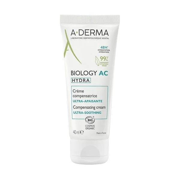 A-DERMA Biology AC Hydra Crema Compensatrice Ultra-Lenitiva 40 ml