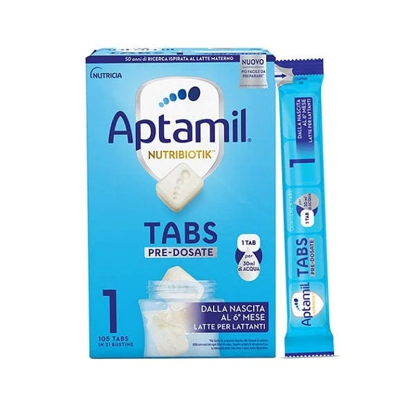 APTAMIL Tabs 1 Dalla Nascita 105 Tabs Pre-Dosate In 21 Bustine
