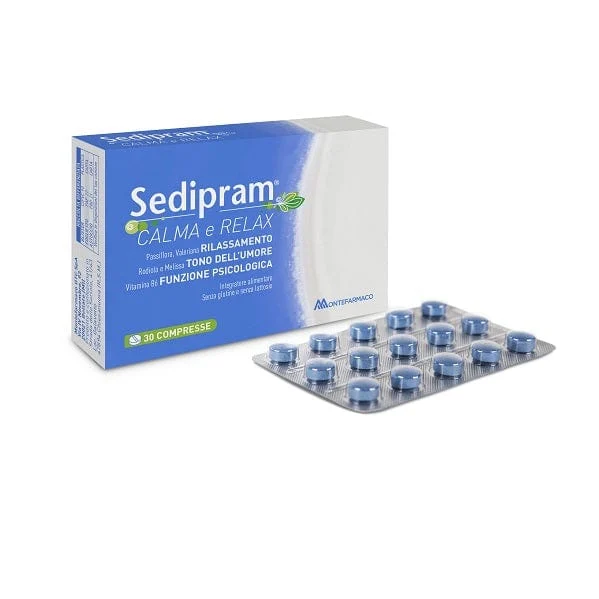 MONTEFARMACO OTC Sedipram Calma e Relax 30 Compresse