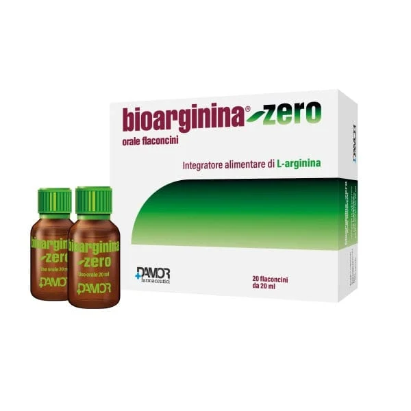 FARMACEUTICI DAMOR Bioarginina Zero 20 Flaconcini Da 20 ml