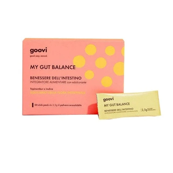 GOOVI Integratore Benessere dell'Intestino 20 Stick da 2,5 g