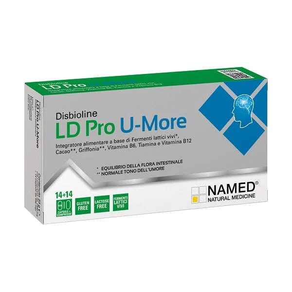 NAMED Disbioline LD Pro U-More 14 Capsule + 14 Compresse