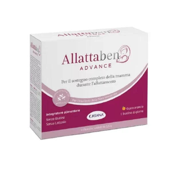ORSANA AllattaBen Advance 14 Bustine Gusto Arancia