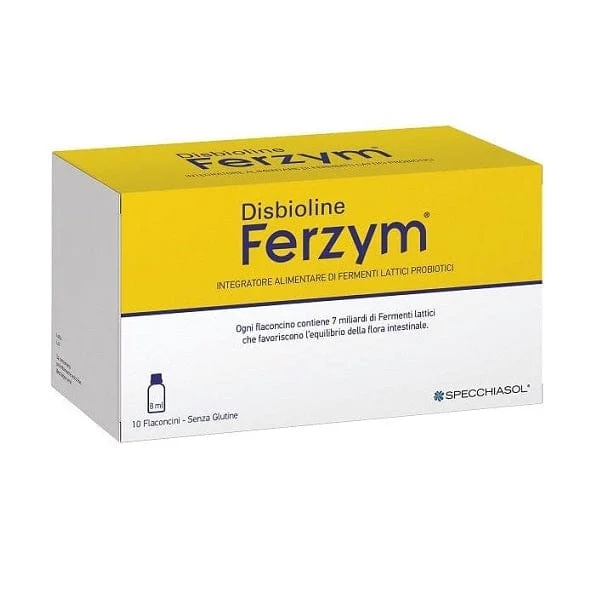 SPECCHIASOL Disbioline Ferzym 10 Flaconcini Da 8 ml