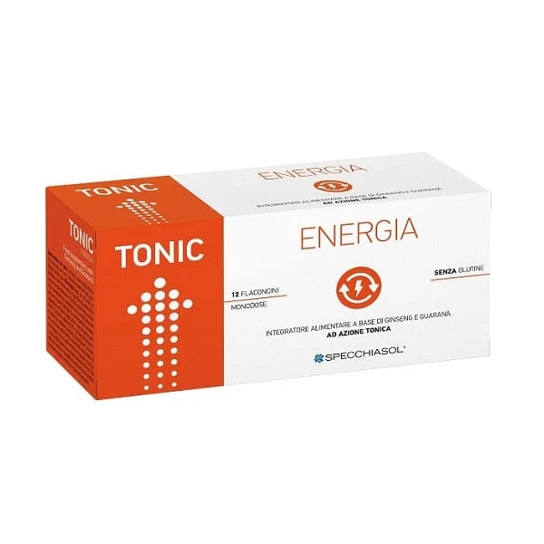 SPECCHIASOL Tonic Energia 12 Flaconcini Da 10 ml