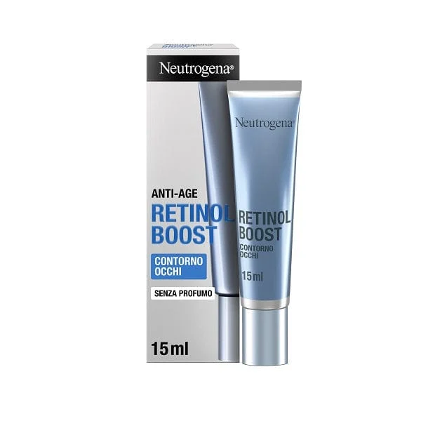 NEUTROGENA Retinol Boost Crema Contorno Occhi con Retinolo Anti Età 15 ml