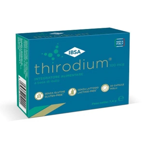 IBSA Thirodium 100 mcg 30 Capsule Molli