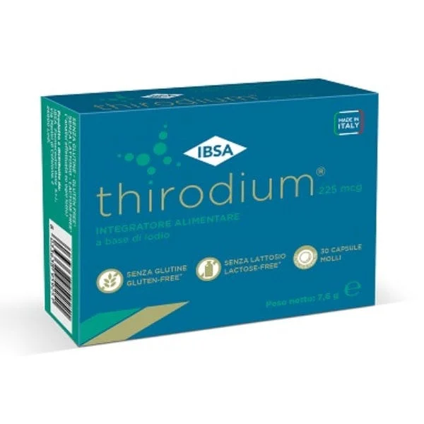 IBSA Thirodium 225 mcg 30 Capsule Molli