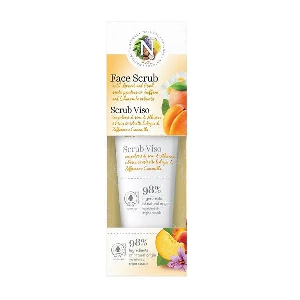 NATURAL Scrub Viso Naturale Tubetto Da 75 ml