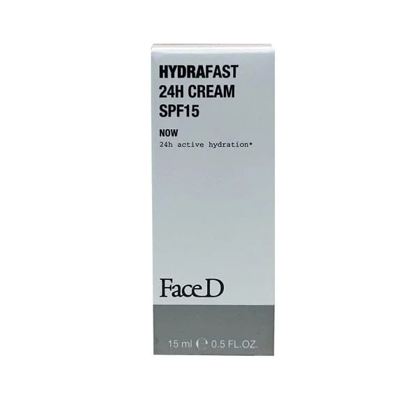 FACED Crema Idratante 24H SPF 15 Hydrafast 15 ml