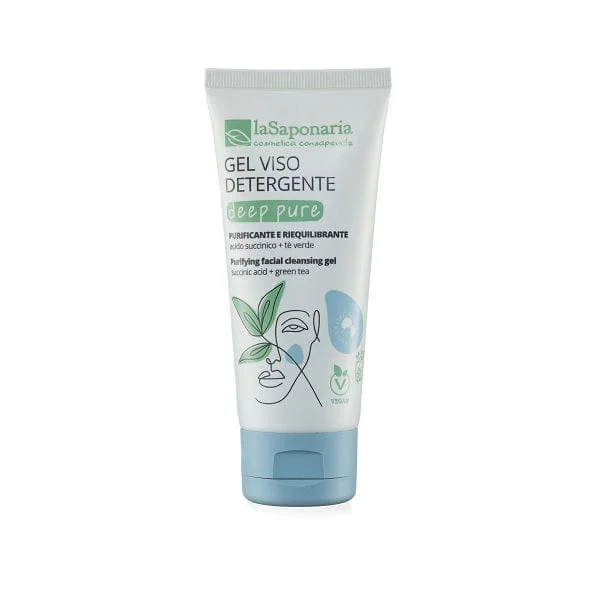 LA SAPONARIA Deep Pure Gel Detergente Viso Purificante 100 ml