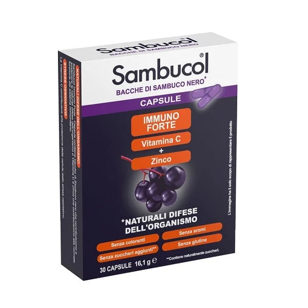 NAMED Sambucol Immuno Forte 30 Capsule
