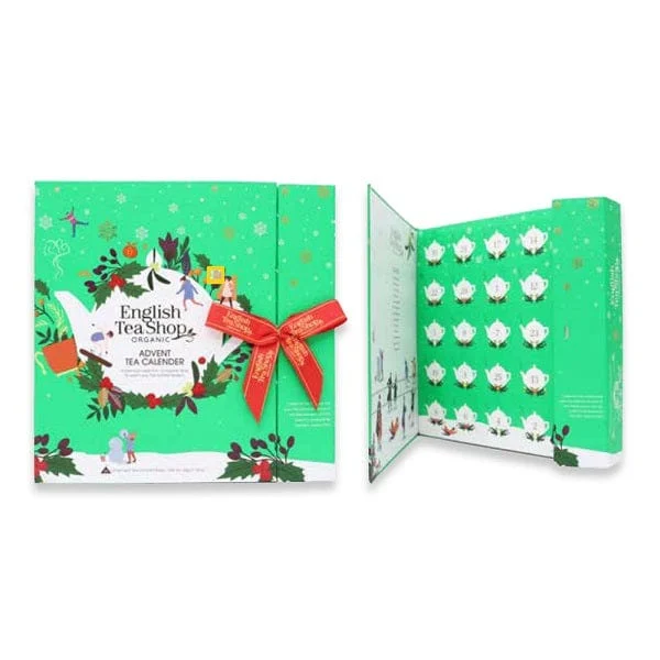 ENGLISH TEA SHOP Calendario Avvento Green Book 25 Filtri Tisane