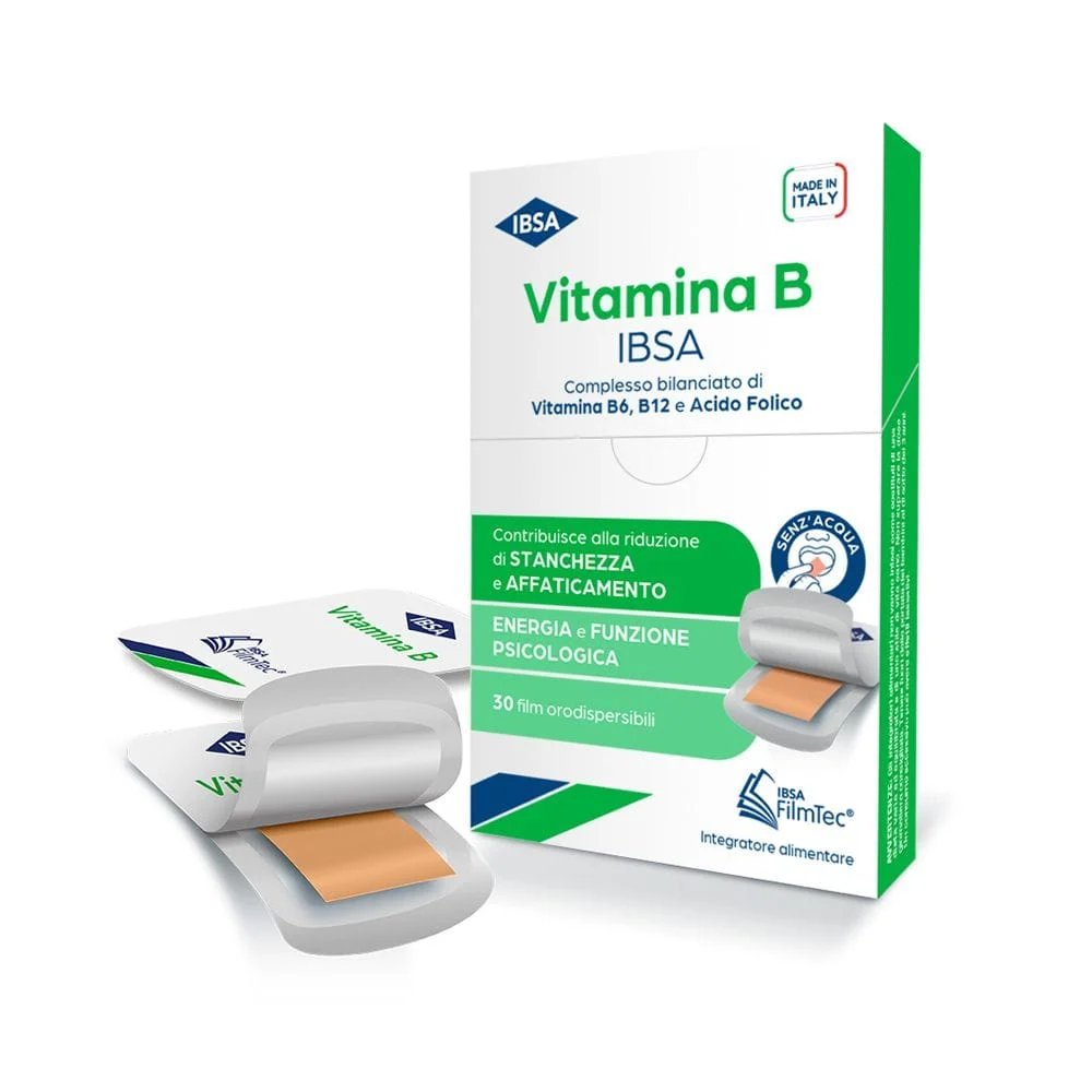 IBSA Vitamina B 30 Film Orali Gusto Arancia