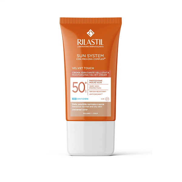 RILASTIL Sun System Velvet Touch 50+ Universal Color Crema 50 ml