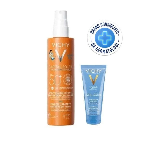 VICHY Kids Cell Protect SPF50+ 200 ml e Doposole 100 ml
