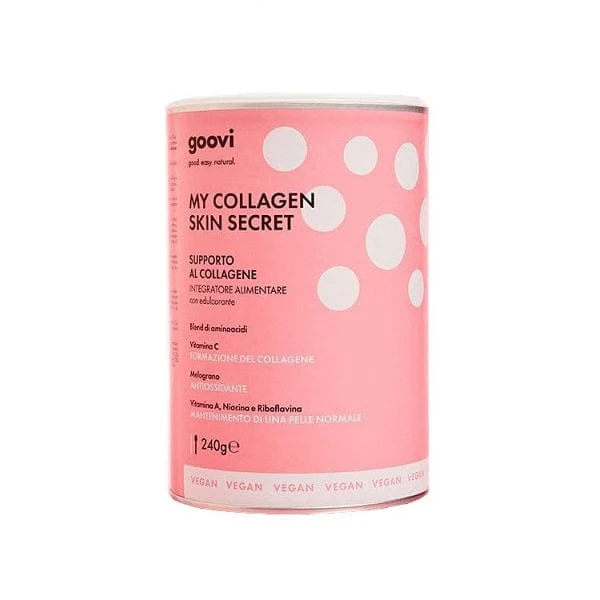 GOOVI My Collagen Skin Secret Collagene Vegetale 240 g Gusto Pesca