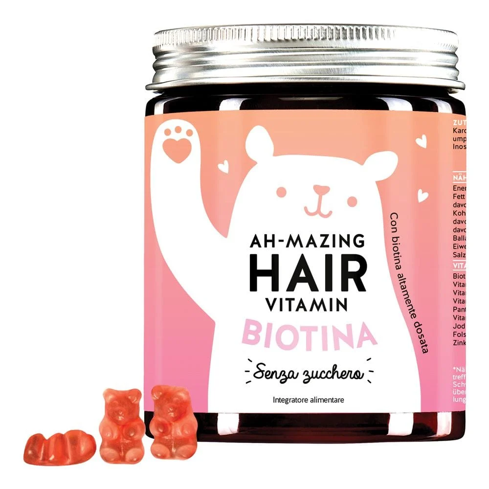 BEARS WITH BENEFITS Ah-Mazing Hair Biotina 45 Orsetti Gommosi