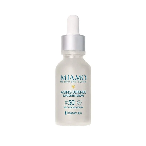 MIAMO Aging Defense Sunscreen Drops SPF50+ Siero 30 ml Longevity Plus