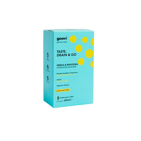 GOOVI Drenante Zenzero & Lime 24 Stick da 20 ml