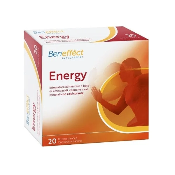 BENEFFECT INTEGRATORI Energy 20 Bustine