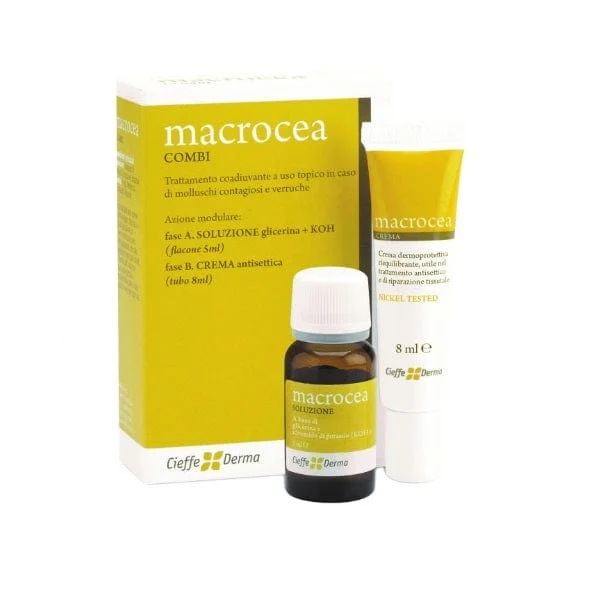 CIEFFE DERMA Macrocea Combi Soluzione 5 ml e Crema 8 ml