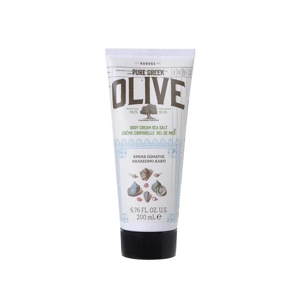 KORRES Pure Greek Olive Body Cream Al Sale Marino 200 ml