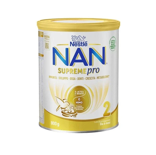 NESTLE NAN SUPREMEpro 2 Latte Proseguimento Da 6 Mesi Polvere 800 g