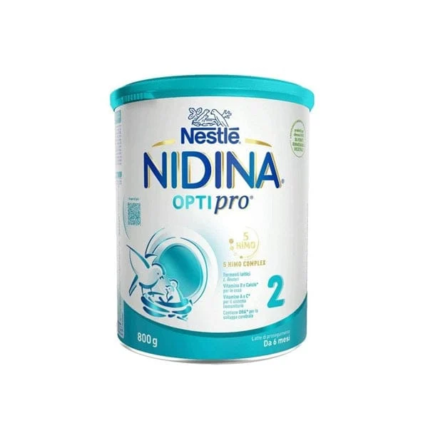 NESTLE NIDINA Optipro 2 Nidina Latte di Proseguimento in Polvere 800 g